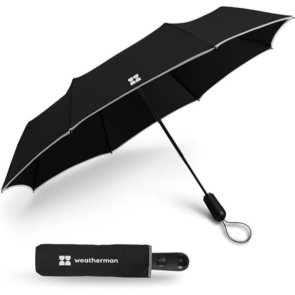 Weatherman Compact Windproof Travel Umbrella
