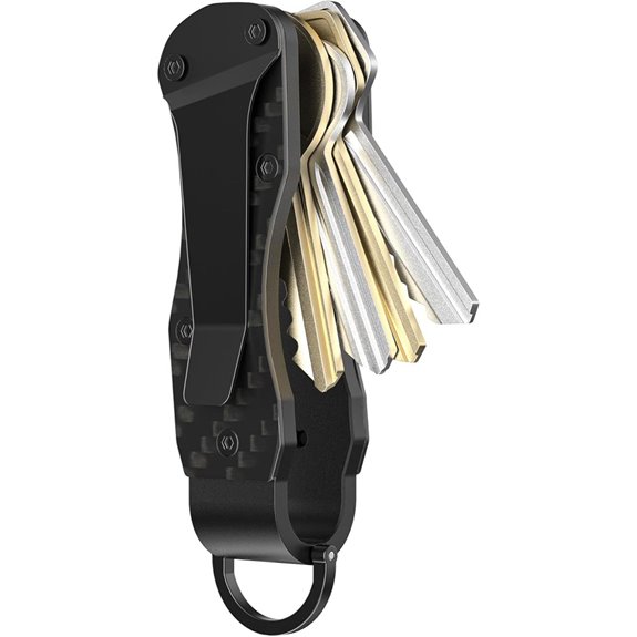 Tactical Compact Key Organizer for 2-6 Keys