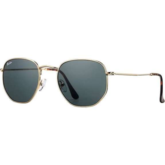 Pro Acme Small Square Sunglasses with Glass Lens