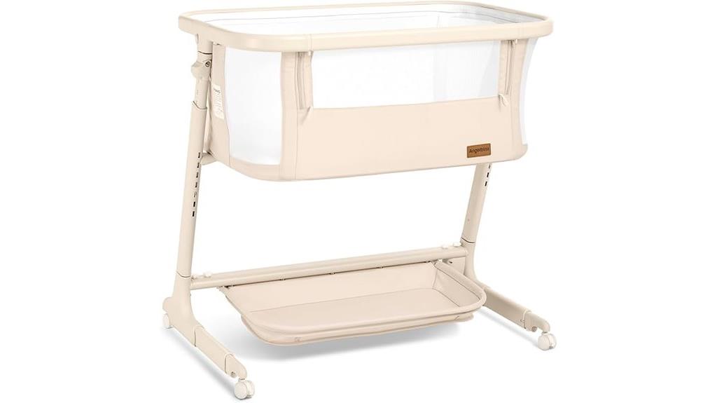 smart baby bassinet bedside