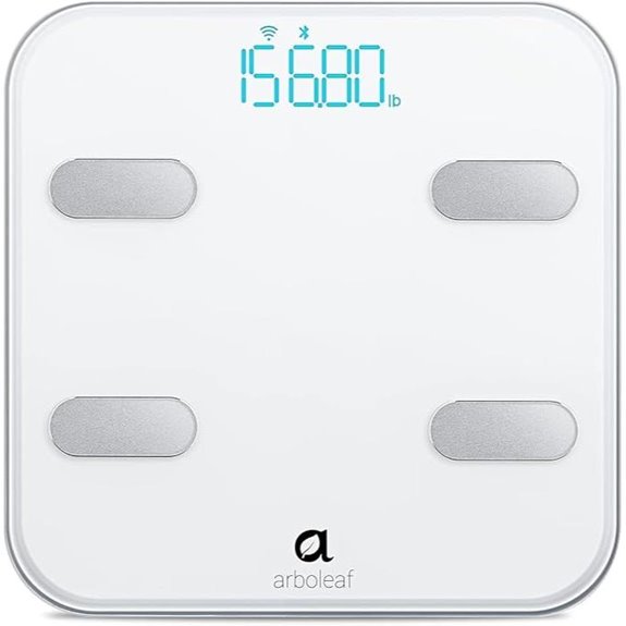 Arboleaf Smart Body Weight & Fat Scale with App