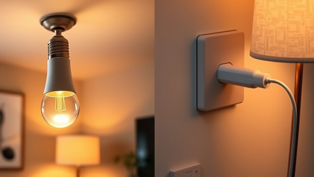 smart bulbs versus plugs setup