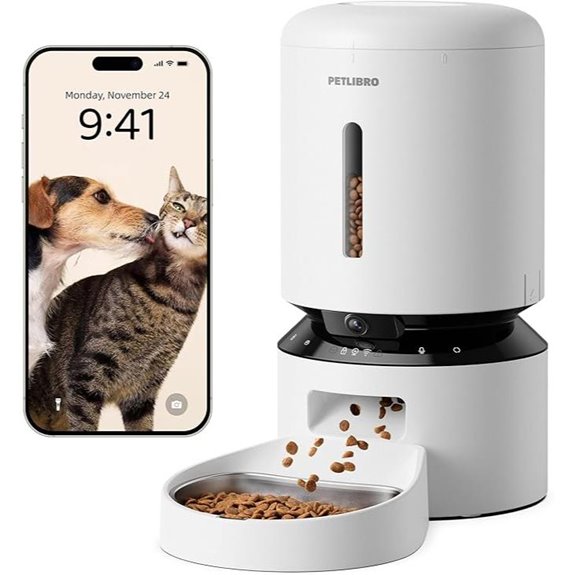 PETLIBRO Automatic Cat Feeder with Camera and Alerts
