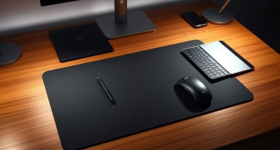 smart desk mats with wireless charging