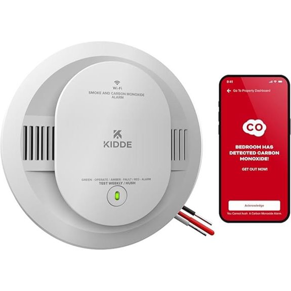 Kidde Smart Hardwired Smoke & CO Detector with Voice