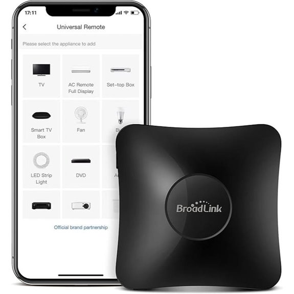 BroadLink IR/RF Smart Home Hub with Alexa Compatibility