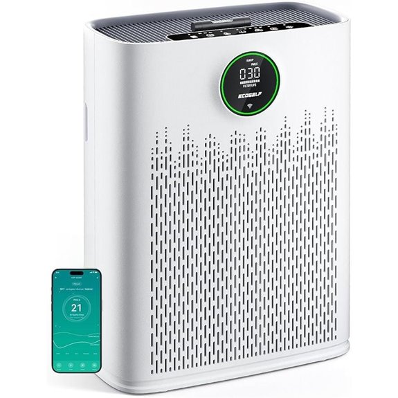 Smart WiFi Air Purifier for Large Rooms