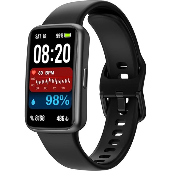 Fitness Tracker Smart Watch with Heart Rate and Sleep