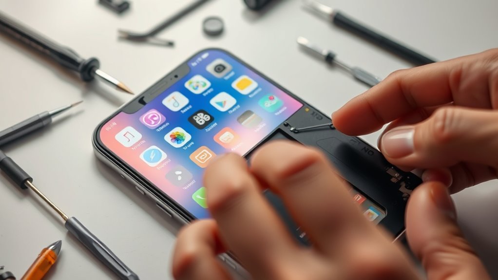 smartphone maintenance and repair