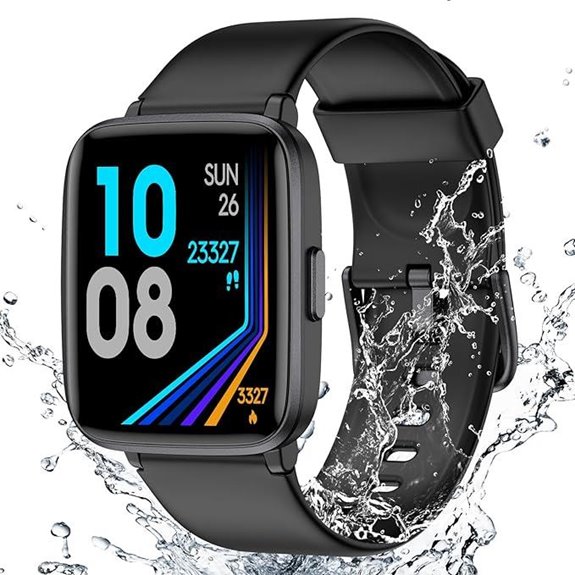 Fitness Tracker Smart Watch with Heart Rate Monitor