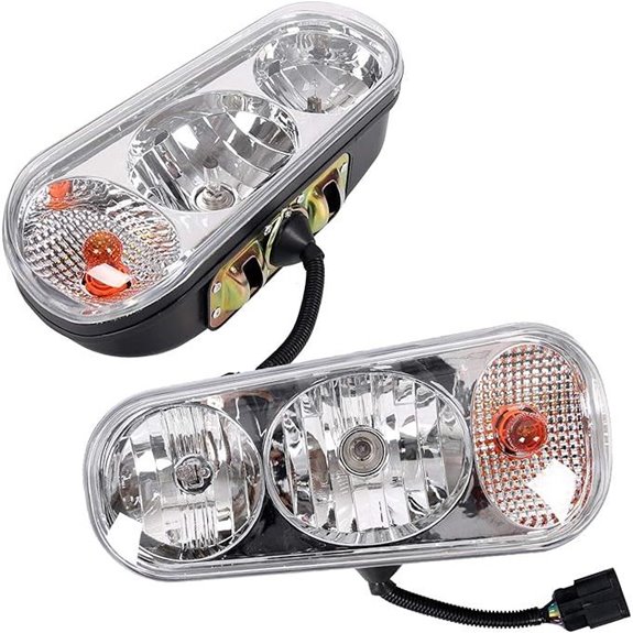 KUAFU Snow Plow Lights Kit for Boss Western Blizzard