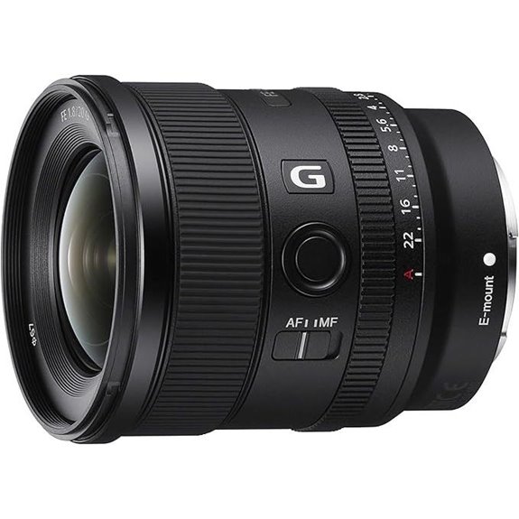 Sony FE 20mm F1.8 G Wide-Angle Lens