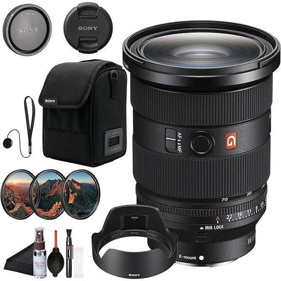 Sony FE 24-70mm F2.8 GM II Lens with Accessories