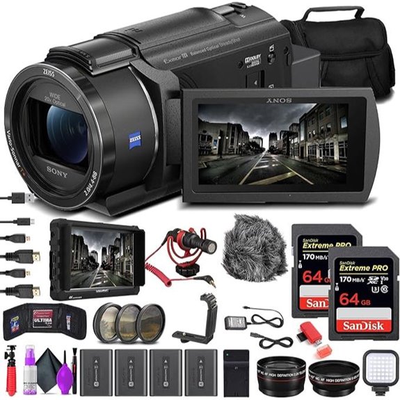 Sony 4K Handycam Vlogging Bundle with Accessories