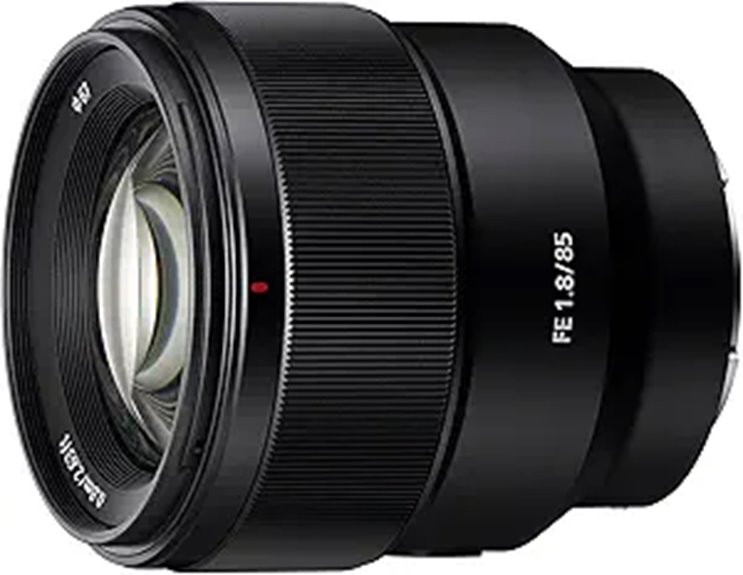 Sony SEL85F18 85mm F/1.8-22 Medium-Telephoto Fixed Prime Camera Lens Black