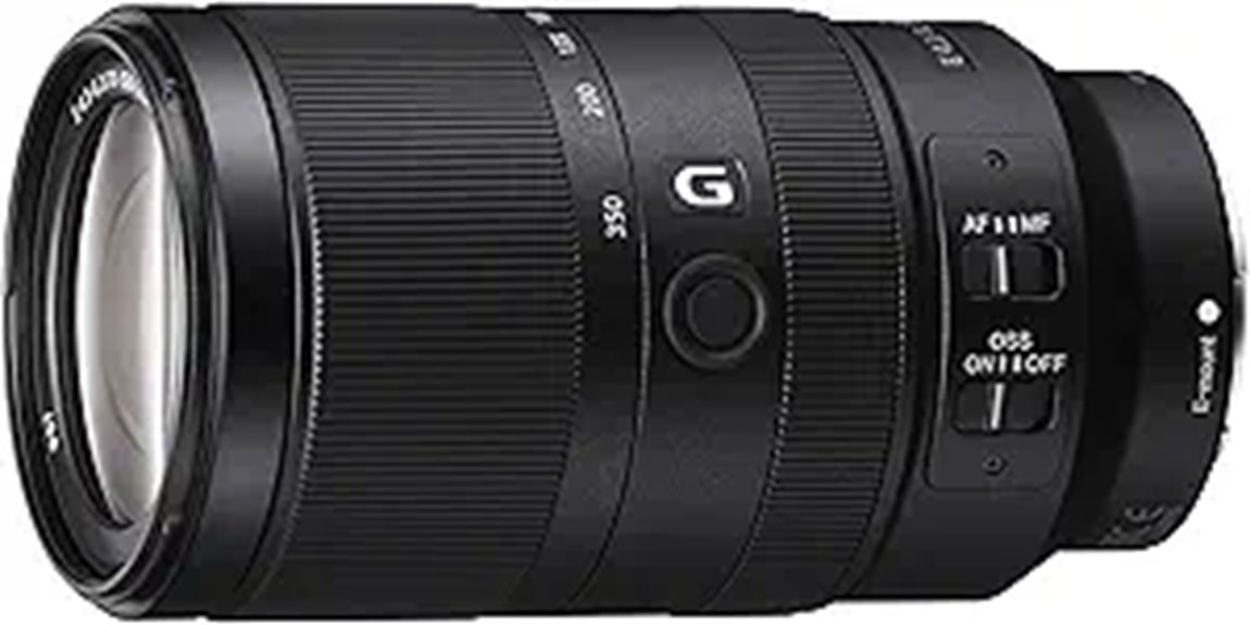 Sony Alpha 70-350mm F4.5-6.3 G OSS Super-Telephoto APS-C Lens