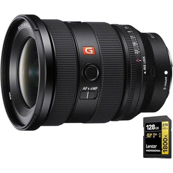 Sony FE 16-35mm F2.8 GM II Lens Bundle with SD Card