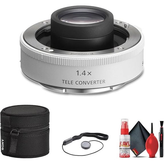 Sony FE 1.4X Teleconverter with Lens Cap Keeper and Cleaning Kit (Renewed)