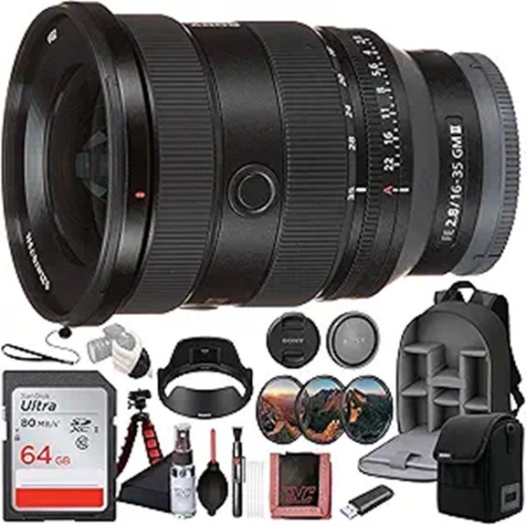 Sony FE 16–35mm F2.8 GM II Lens Kit