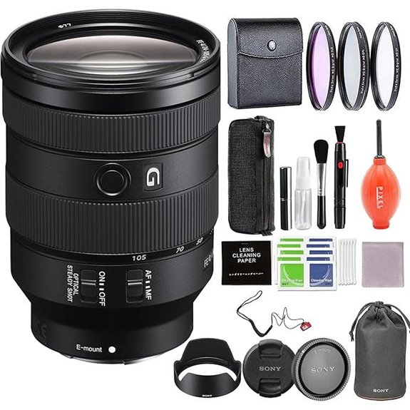 Sony FE 24-105mm F4 G OSS Lens Bundle with Accessories