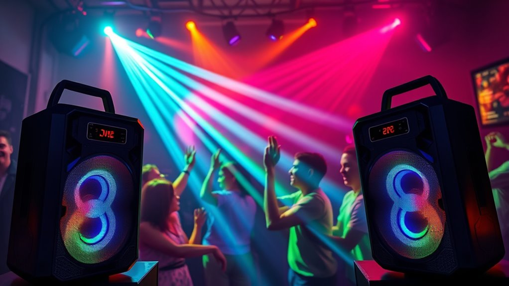 sound lights portability durability