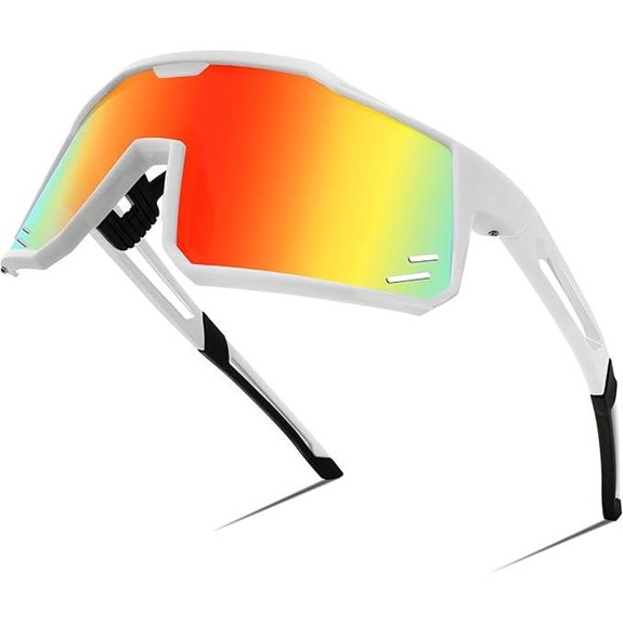 FEISEDY Sports Wraparound Visor Sunglasses for Men Women