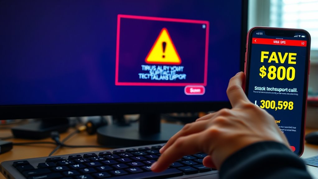 spot fake support calls