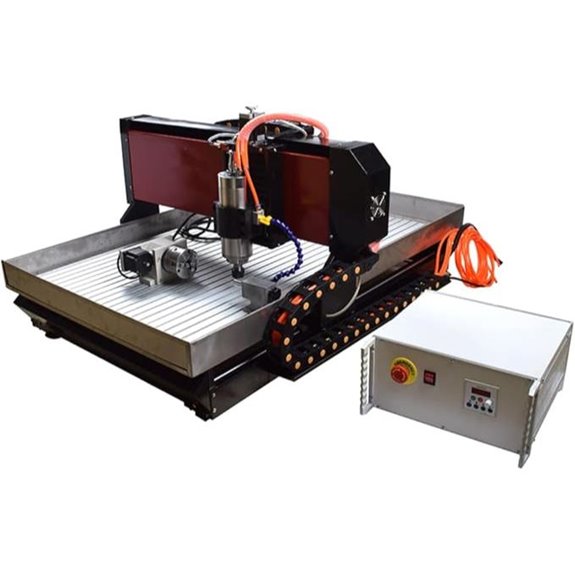Steel CNC 6090 4-Axis Engraving Machine