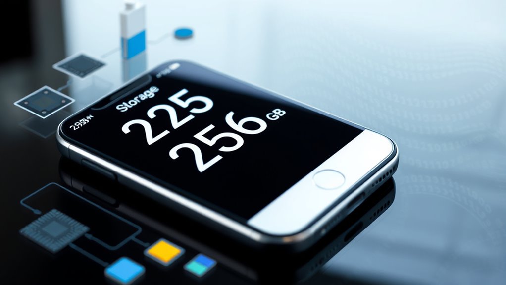 storage options and capacities