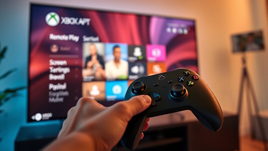 stream xbox games remotely