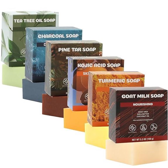 Rinse & Robust Men's Soap Gift Set 6 Pcs
