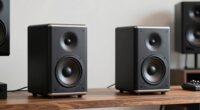studio quality reference bookshelf speakers