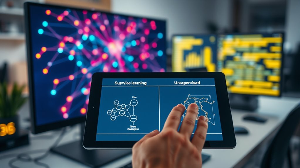 supervised versus unsupervised learning