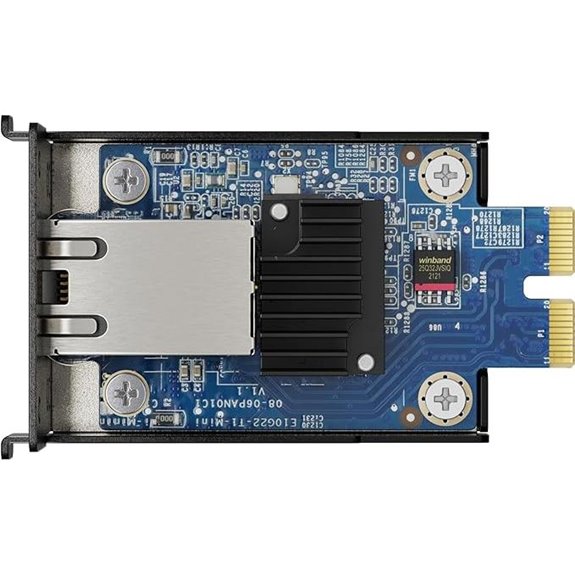 Synology Network Upgrade Module adds 1x 10GbE RJ-45 (E10G22-T1-Mini)