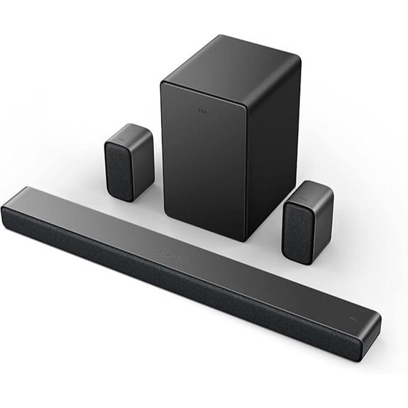 TCL 5.1ch Sound Bar with Wireless Subwoofer
