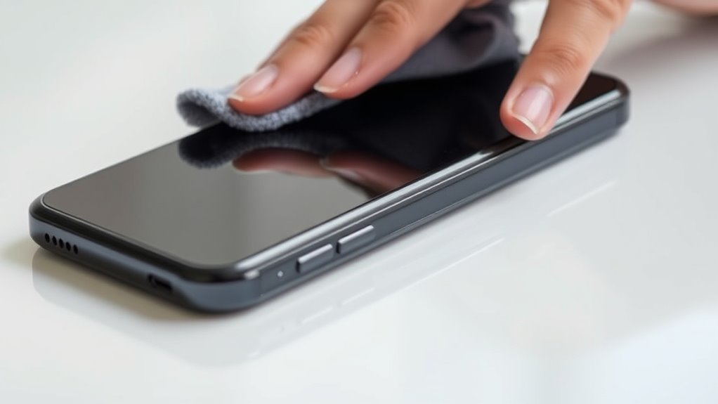 thorough exterior drying technique