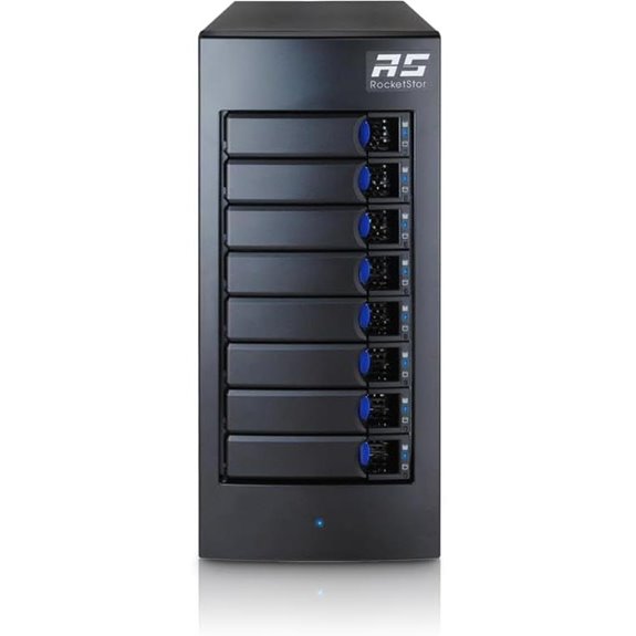 Highpoint RocketStor 6628A 8-Bay Thunderbolt 3 RAID