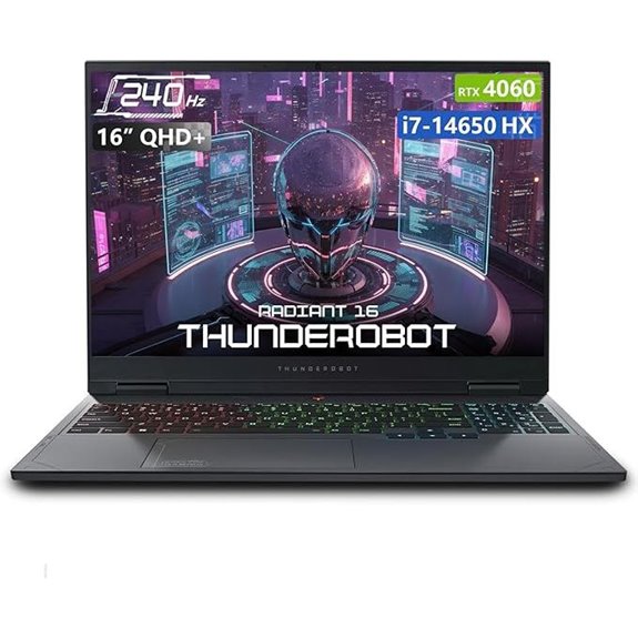 Thunderobot Radiant 16 Gaming Laptop with RTX 4060