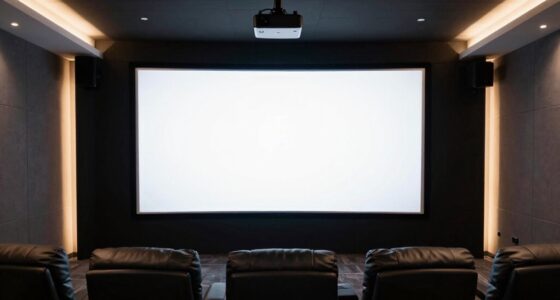 top 120 inch fixed projector screens