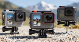 top 1 inch sensor action cameras