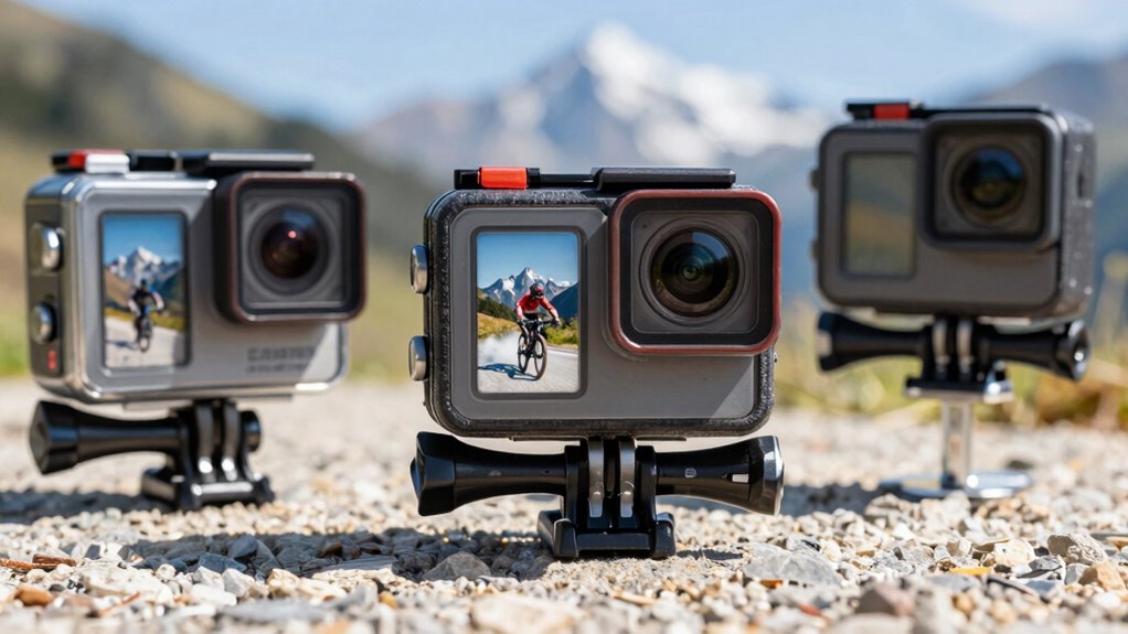 top 1 inch sensor action cameras