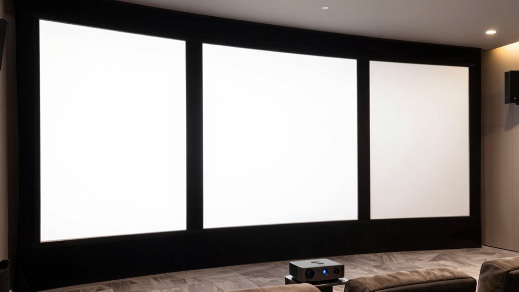 top 3 130 inch motorized screens