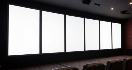 top 6 fixed frame screens