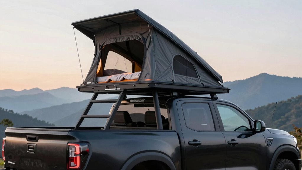 top clamshell truck rooftents