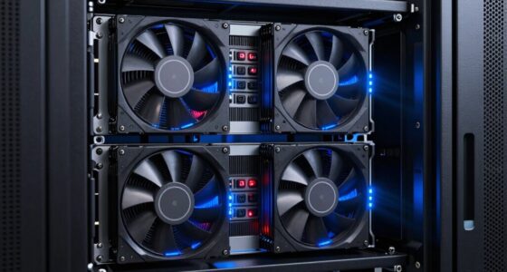 top cooling fan units