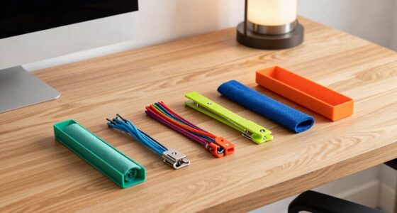 top desk cable management