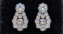 top diamond simulant earrings