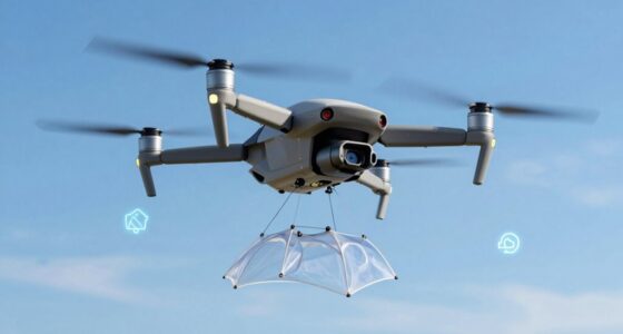 top drone safety parachutes
