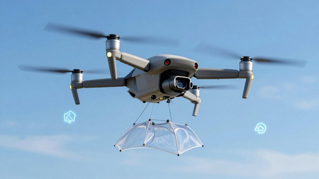 top drone safety parachutes