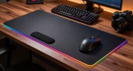 top extended mouse pads
